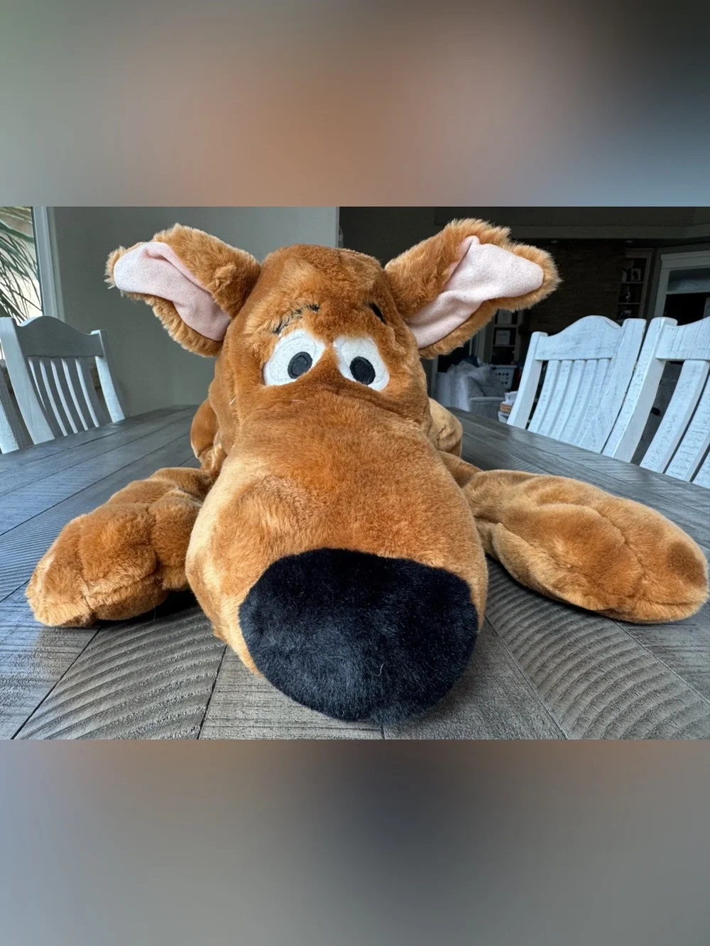 Scooby-Doo Plush Jumbo Warner Bros Toy Scooby-Doo Laying Down Plush
